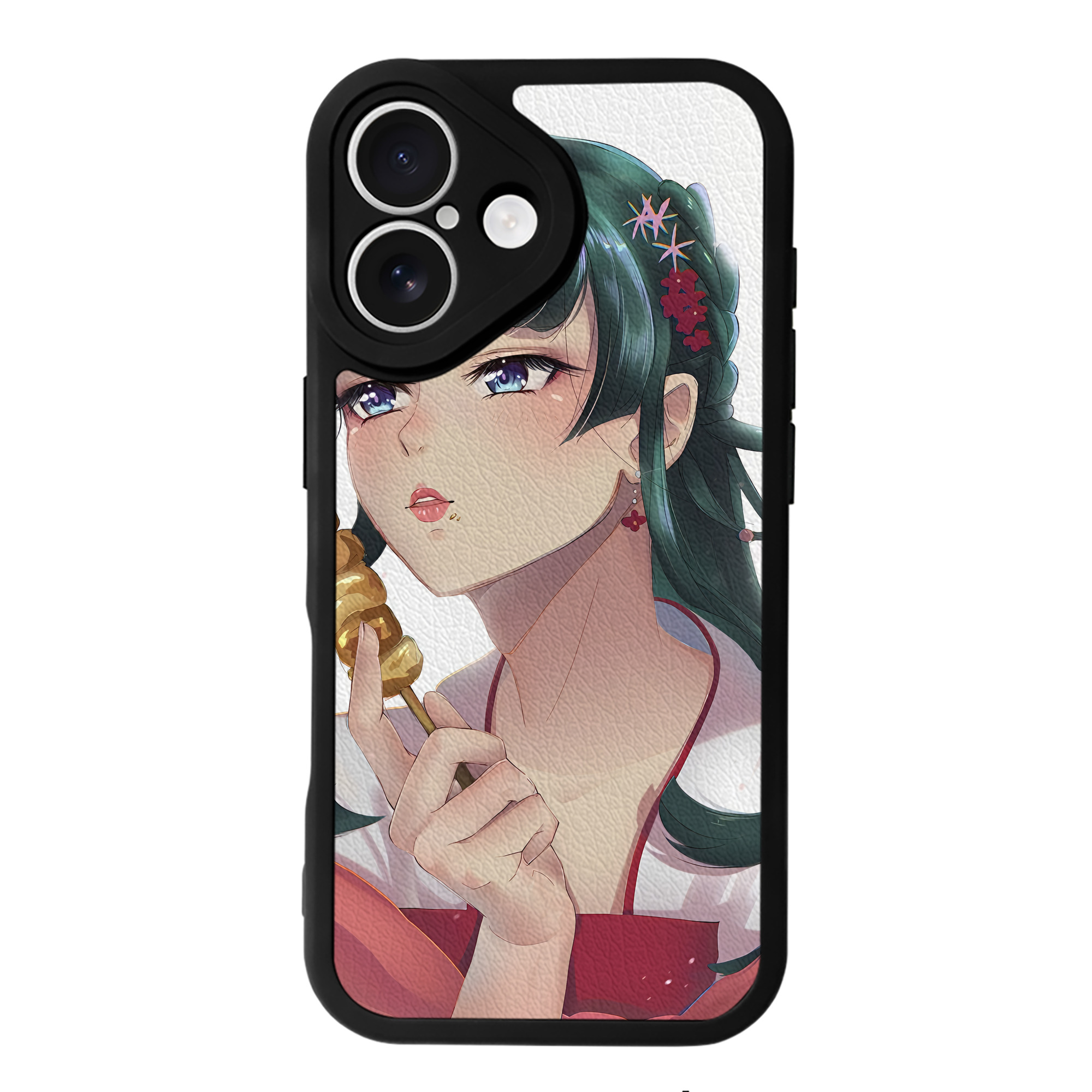 （画像用） 薬屋のひとりごと The Apothecary Diaries 【iPhone 16シリーズ対応】シリコンスマホケース（レザー調） 材質：シリコン